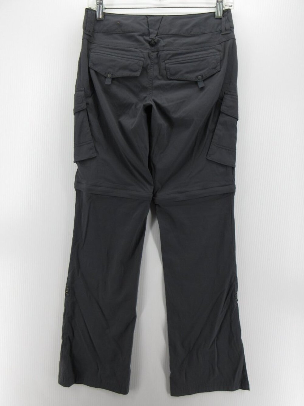 Prana Pants 0 Convertible Cargo Drawstring Ripstop Outdoor Travel - Picture 8 of 14